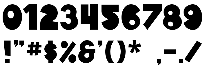 SF Tattle Tales Font OTHER CHARS