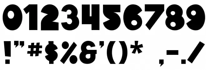 SF Tattle Tales Font OTHER CHARS