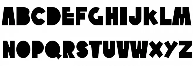 SF Tattle Tales Schriftart Groß