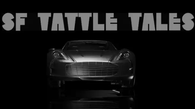 SF Tattle Tales Font examples