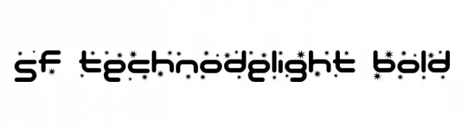 SF Technodelight Bold  नि: शुल्क फ़ॉन्ट्स डाउनलोड