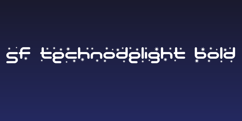 SF Technodelight Bold Social Header