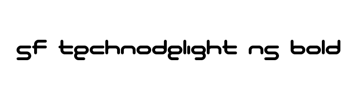 SF Technodelight NS Bold Font