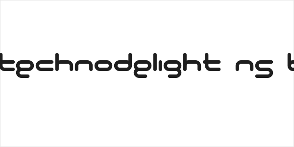 SF Technodelight NS Bold Logo