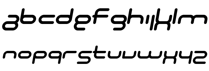 SF Technodelight NS Italic Font LOWERCASE