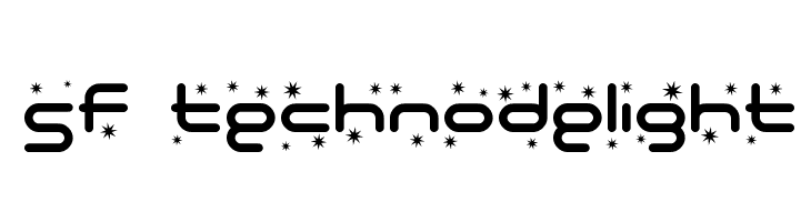 SF Technodelight  免费字体下载