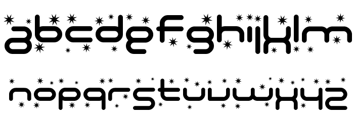 SF Technodelight Font LOWERCASE