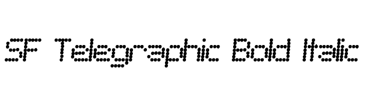 SF Telegraphic Bold Italic  Frei Schriftart Herunterladen