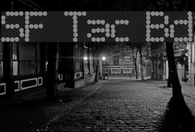 SF Telegraphic Bold Font examples