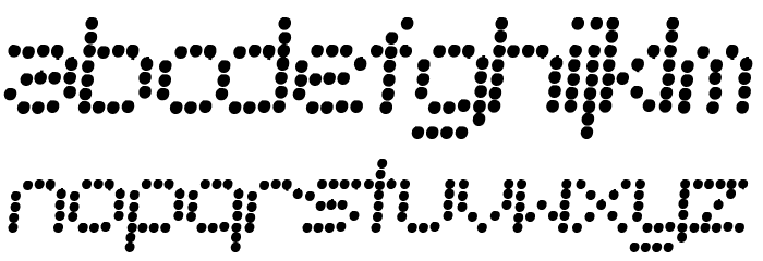 SF Telegraphic Italic Font LOWERCASE
