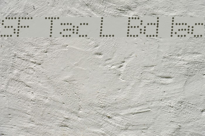 SF Telegraphic Light Bold Italic Font examples
