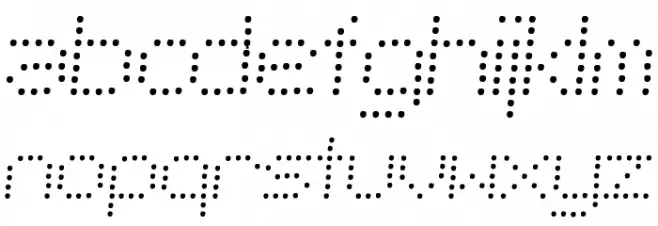 SF Telegraphic Light Italic Font Litere mici