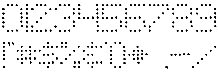 SF Telegraphic Light Font OTHER CHARS