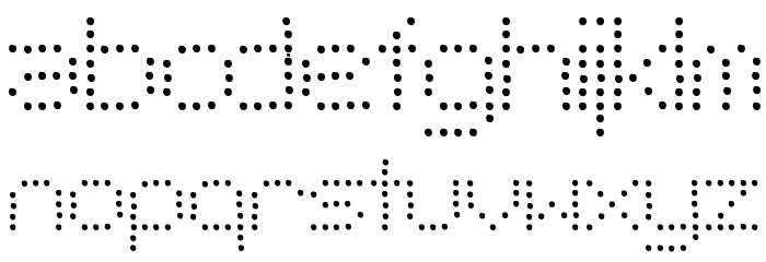 SF Telegraphic Light Font LOWERCASE