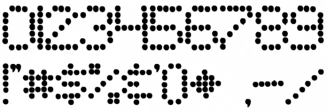 SF Telegraphic Font OTHER CHARS