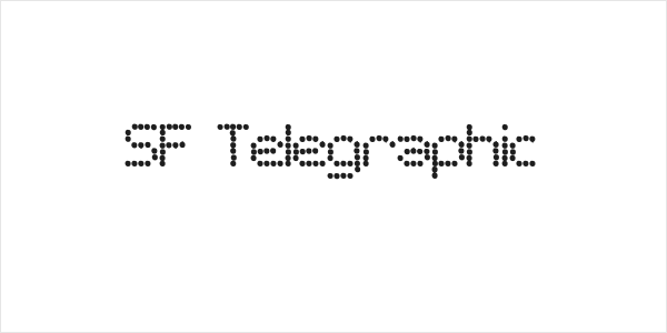 SF Telegraphic Logo