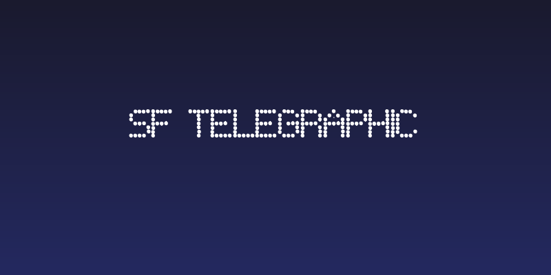 SF Telegraphic Social Header