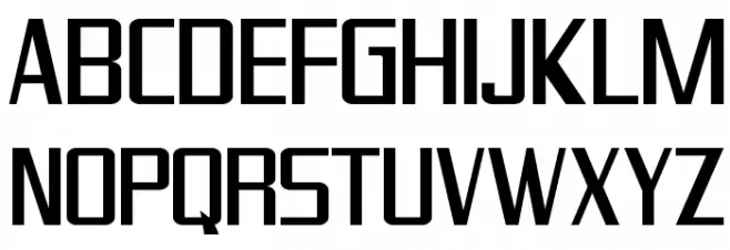 SF Theramin Gothic Condensed Шрифта ВЕРХНИЙ