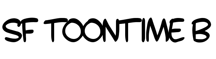 SF Toontime B Font