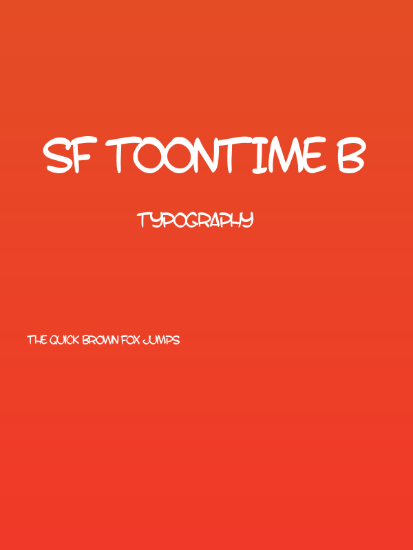 SF Toontime B Poster