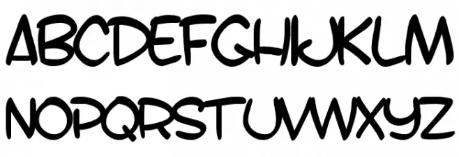 SF Toontime B Fuentes MINÚSCULAS