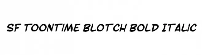 SF Toontime Blotch Bold Italic  Fuentes Gratis Descargar