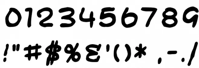 SF Toontime Blotch Bold Fonte OUTROS PERSONAGENS