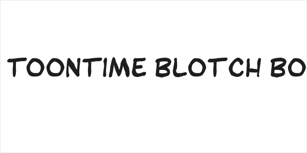 SF Toontime Blotch Bold Logo