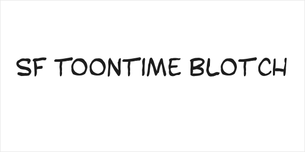 SF Toontime Blotch Logo