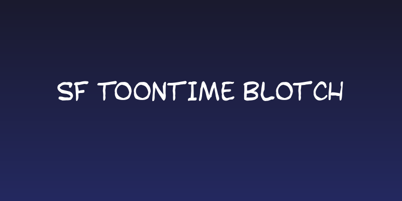 SF Toontime Blotch Social Header