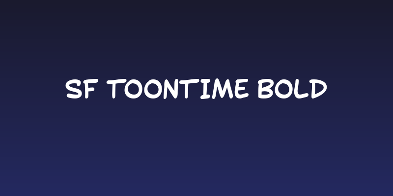 SF Toontime Bold Social Header