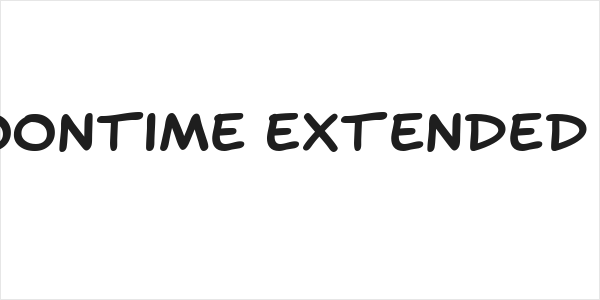 SF Toontime Extended Bold Logo
