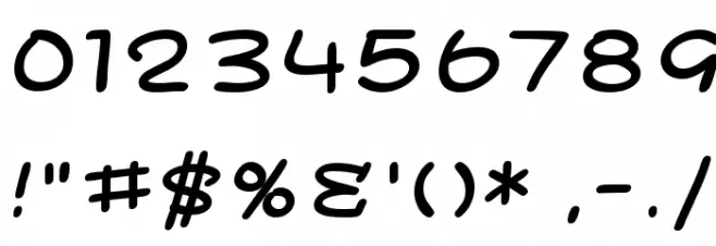 SF Toontime Extended Font OTHER CHARS