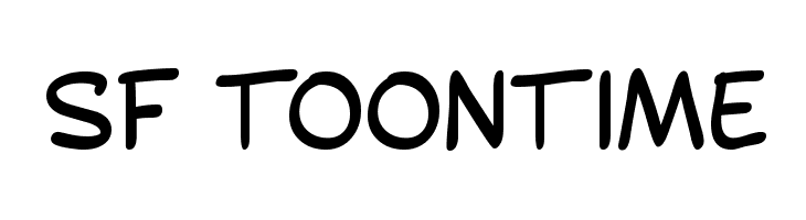 SF Toontime Font