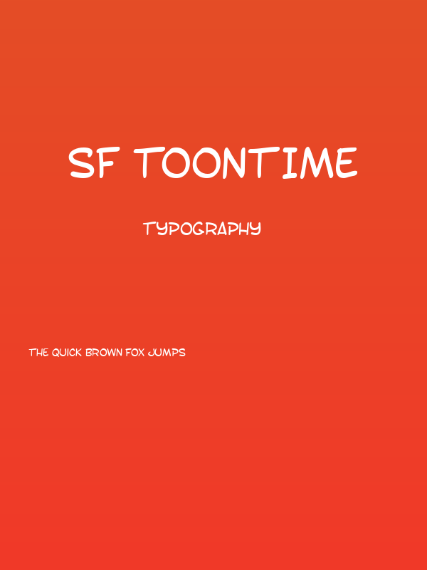 SF Toontime Poster