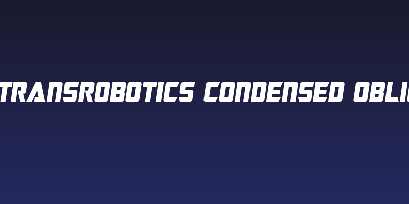 SF TransRobotics Condensed Oblique Social Header