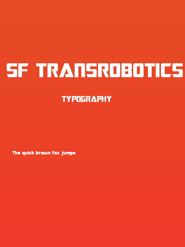 SF TransRobotics Condensed Poster