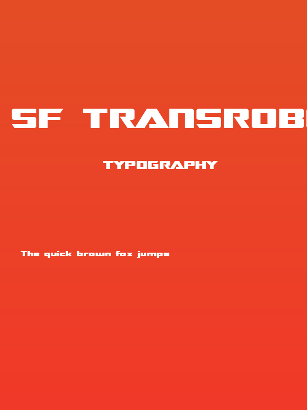 SF TransRobotics Extended Poster