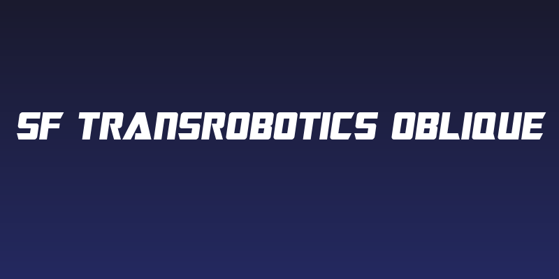 SF TransRobotics Oblique Social Header