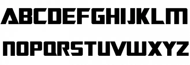 SF TransRobotics خط أحرف كبيرة