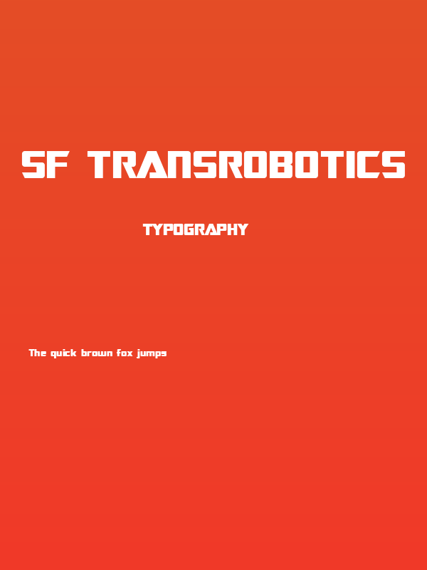 SF TransRobotics Poster