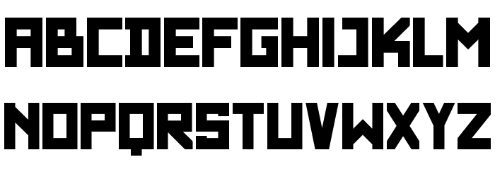 SF WADIM GIANT Heavy Font LOWERCASE