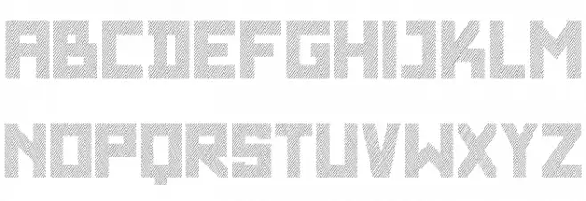 SF WADIM GIANT LINES Шрифта ВЕРХНИЙ