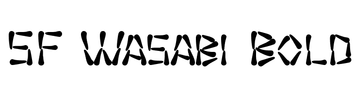 SF Wasabi Bold  Frei Schriftart Herunterladen