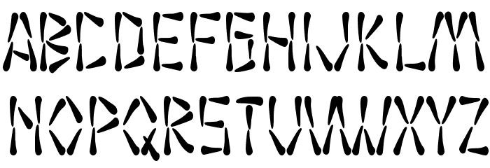SF Wasabi Condensed Font LOWERCASE