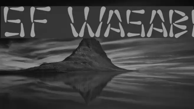 SF Wasabi Font examples