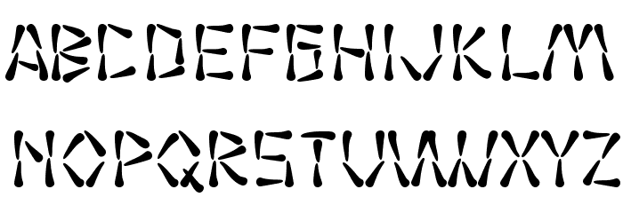 SF Wasabi Font Litere mici