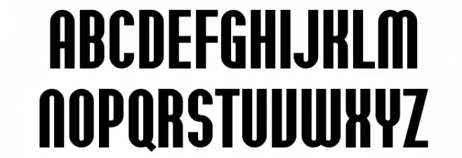 SF Willamette Bold フォント 大文字