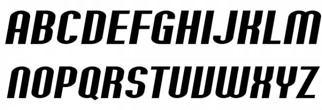 SF Willamette Extended Italic Шрифта ВЕРХНИЙ