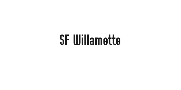 SF Willamette Logo